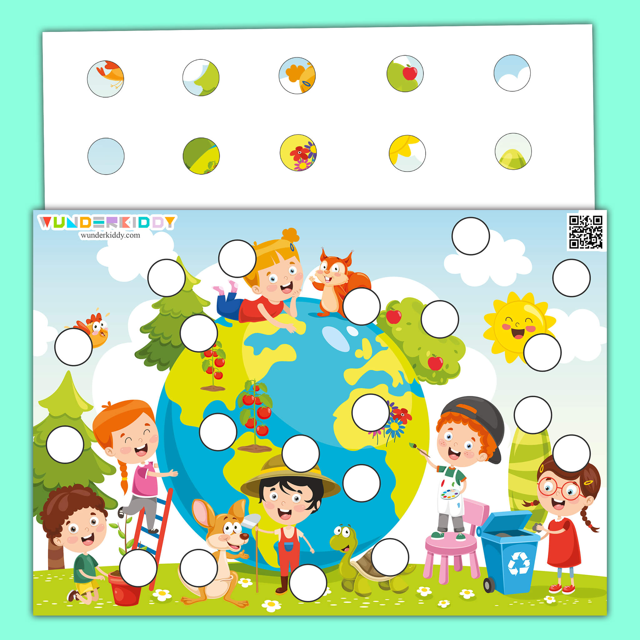 Earth Day Puzzle Game