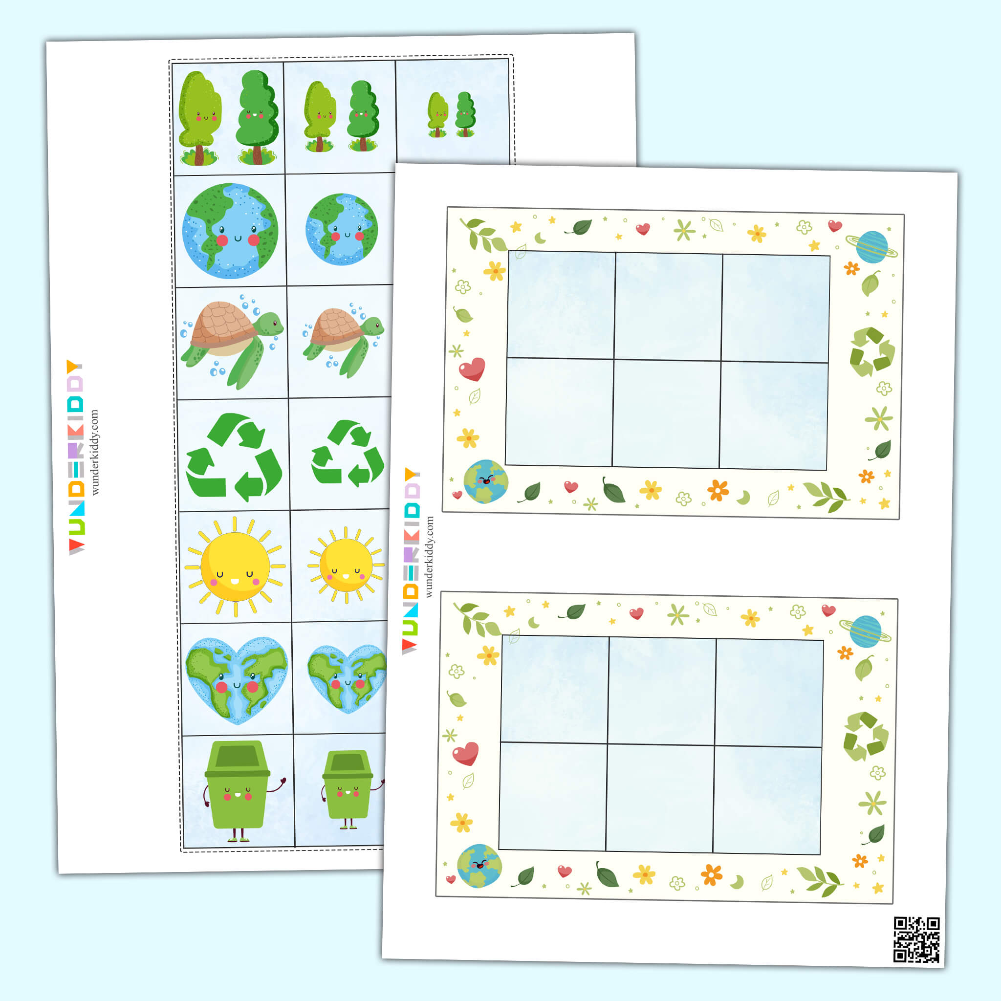 Earth Day Size Sorting Activity