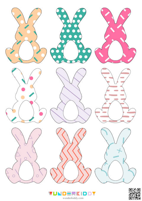 Easter Bunny Pattern Match - Image 3