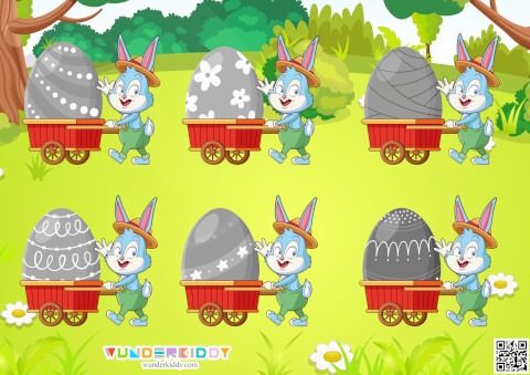Easter Bunny and Eggs Activity - Image 3