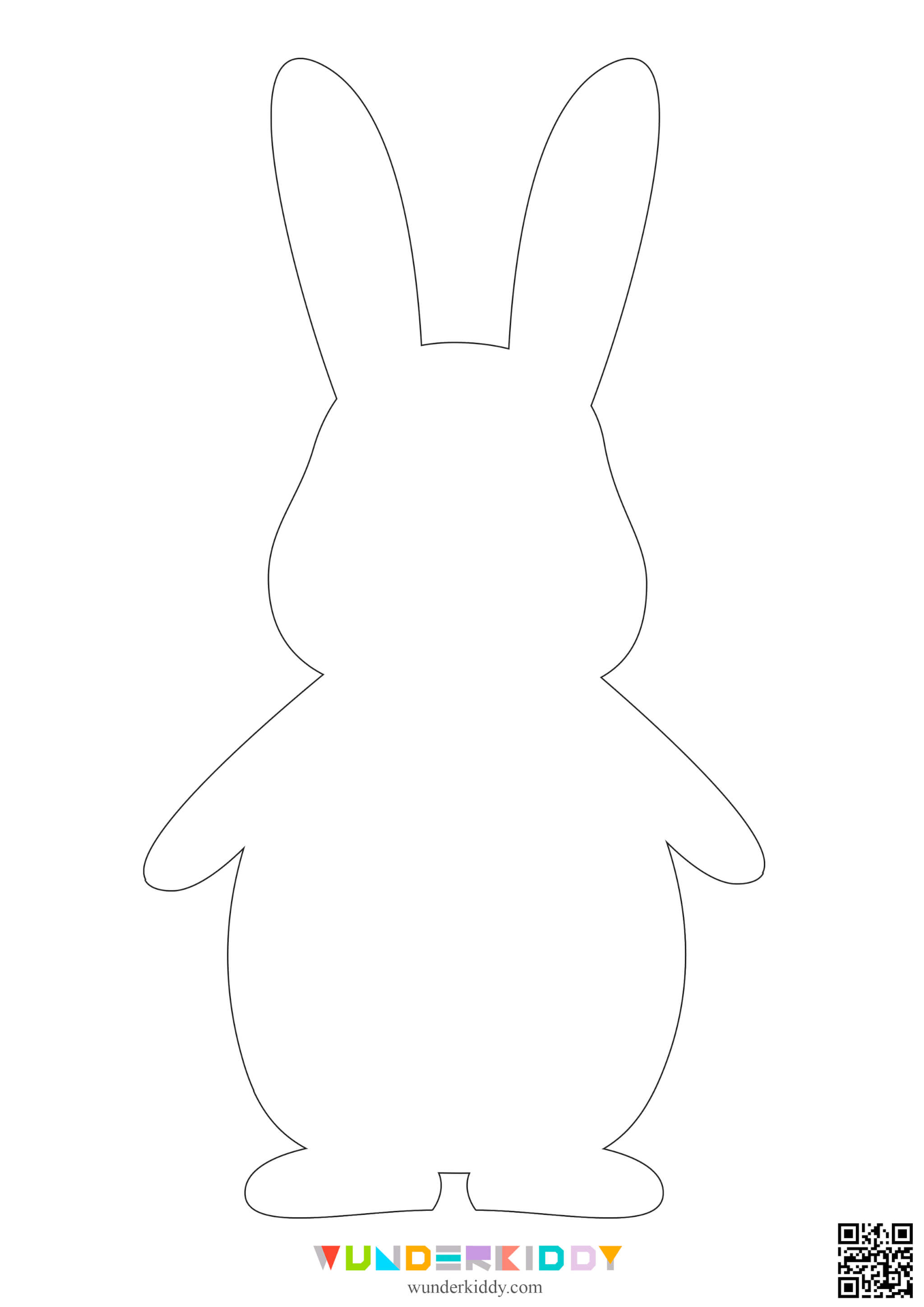 Printable Easter Bunny Template - Image 6