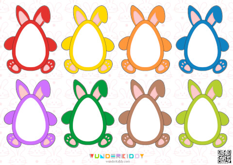 Easter Bunny Color Matching Activity - Image 2