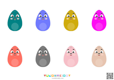 Easter Bunny Color Matching Activity - Image 5