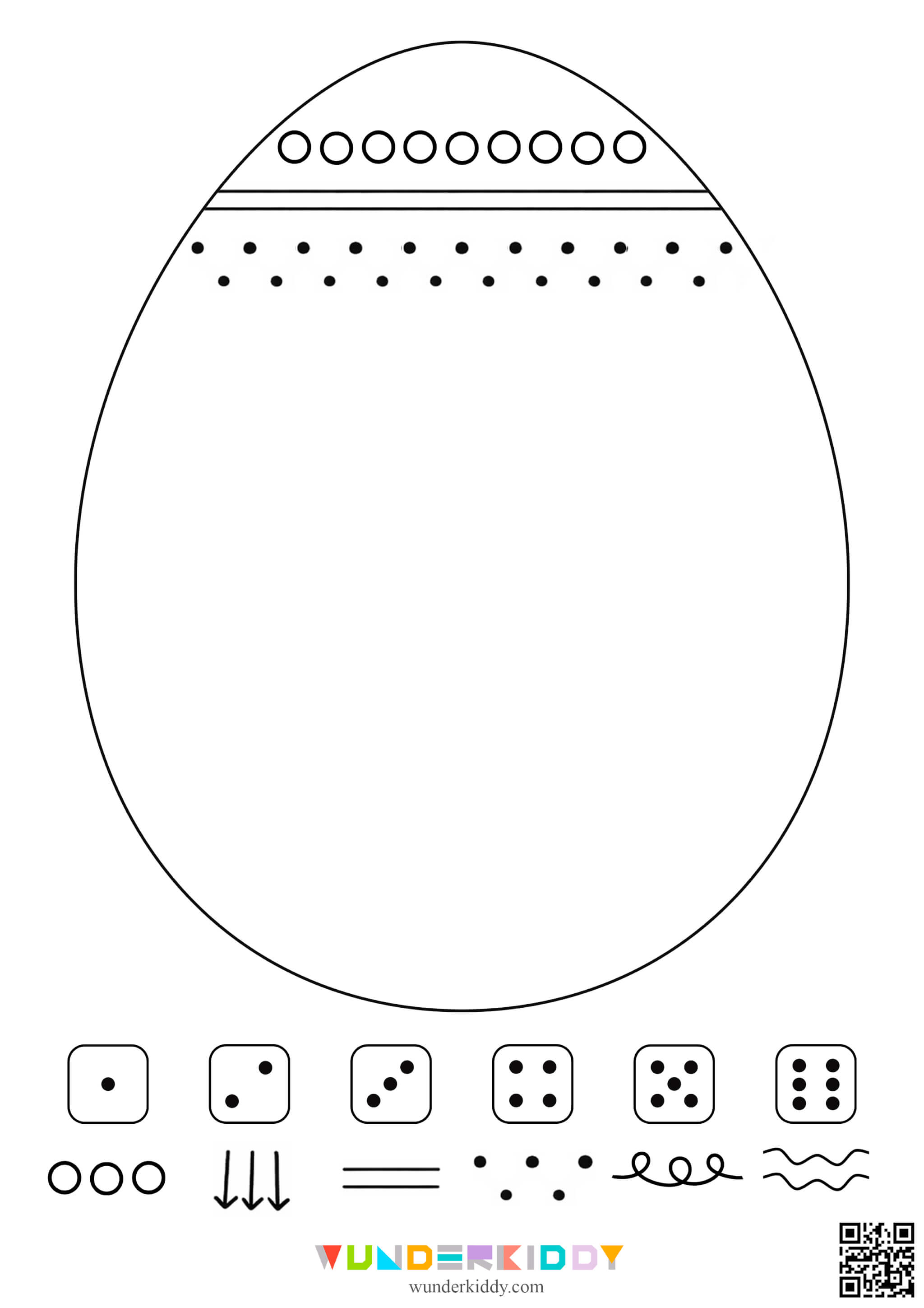 Easter Egg Roll and Draw Pre-Writing Activity - Image 3