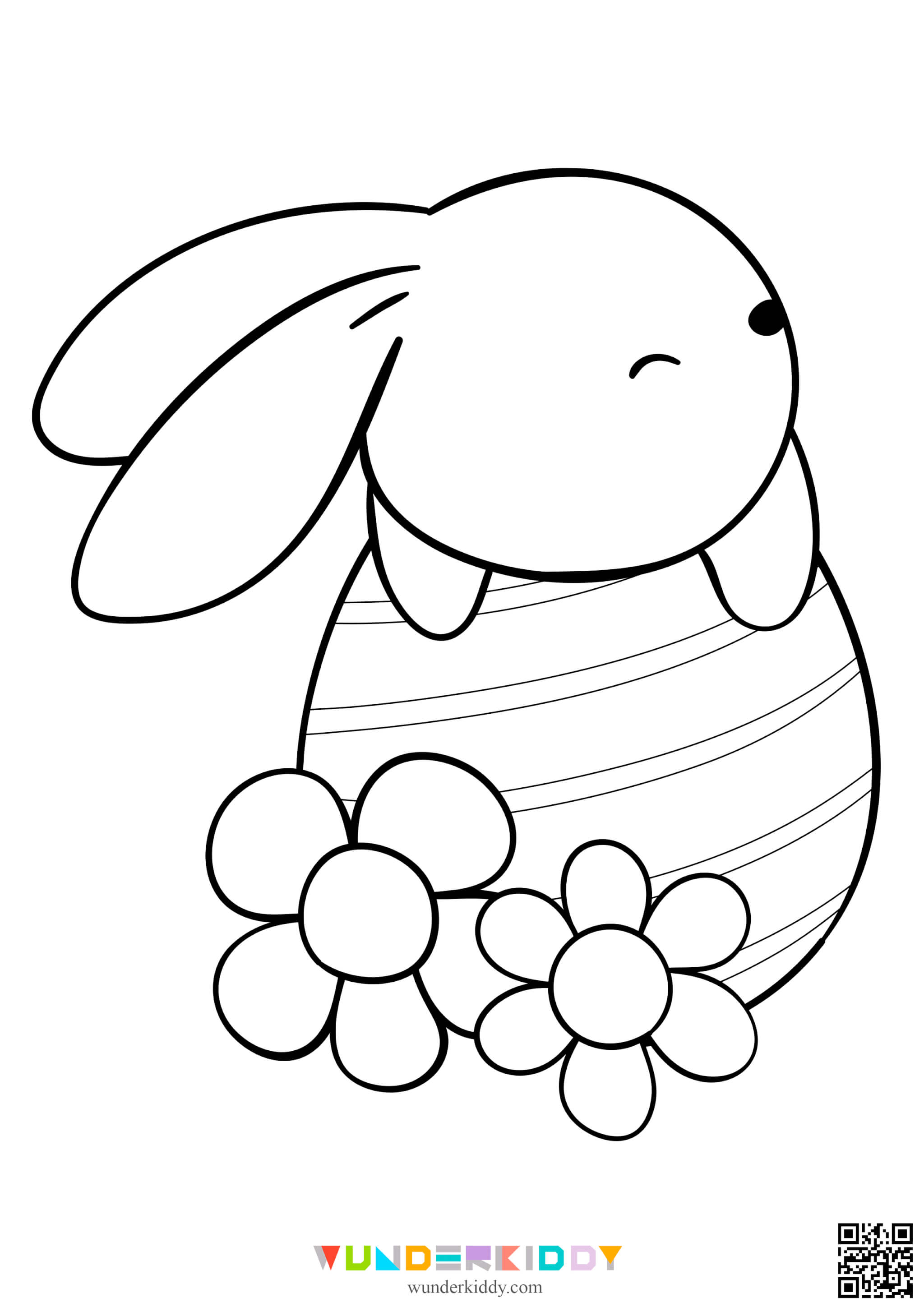 Easter Eggs Coloring Pages - Image 2