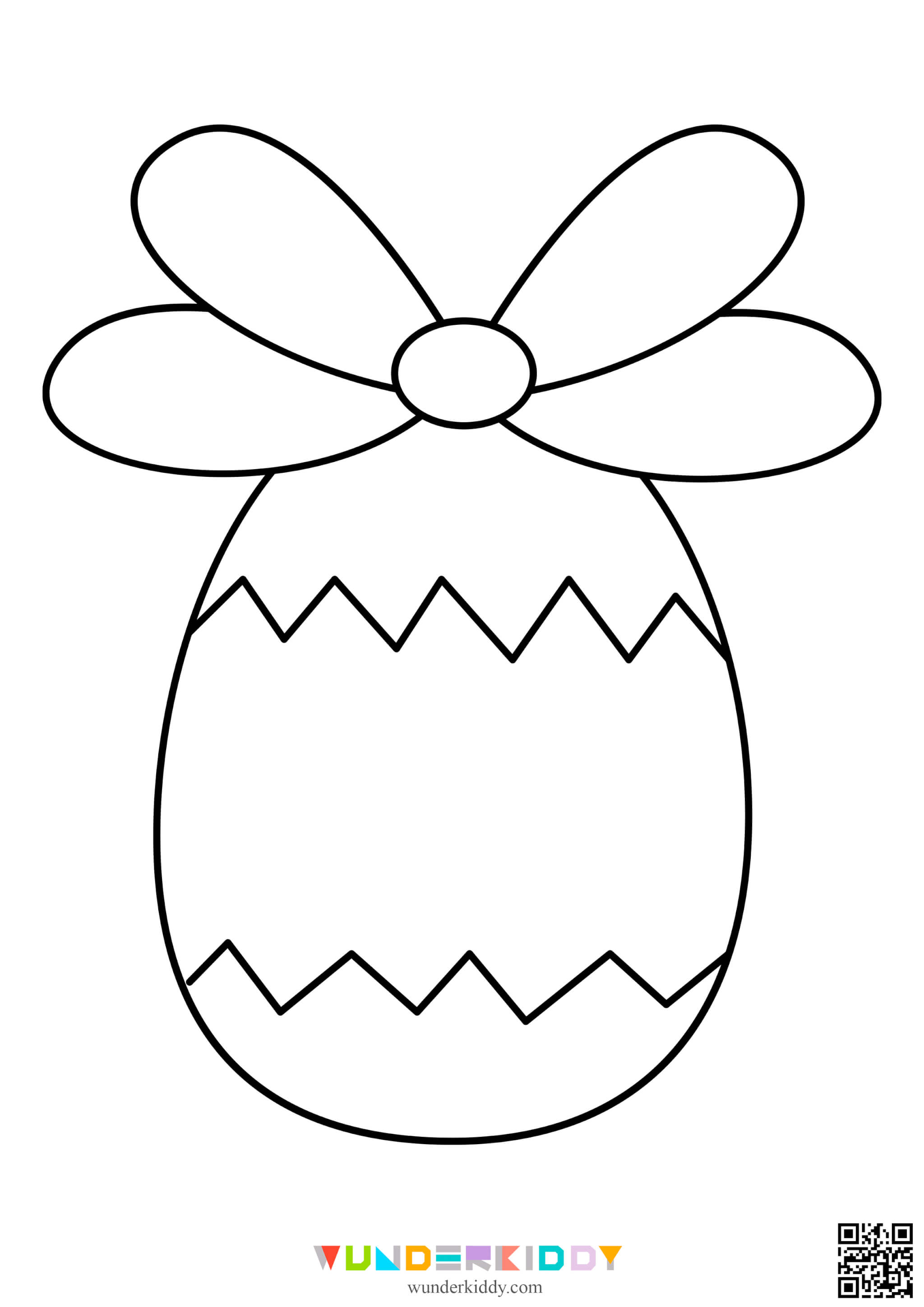 Easter Eggs Coloring Pages - Image 7