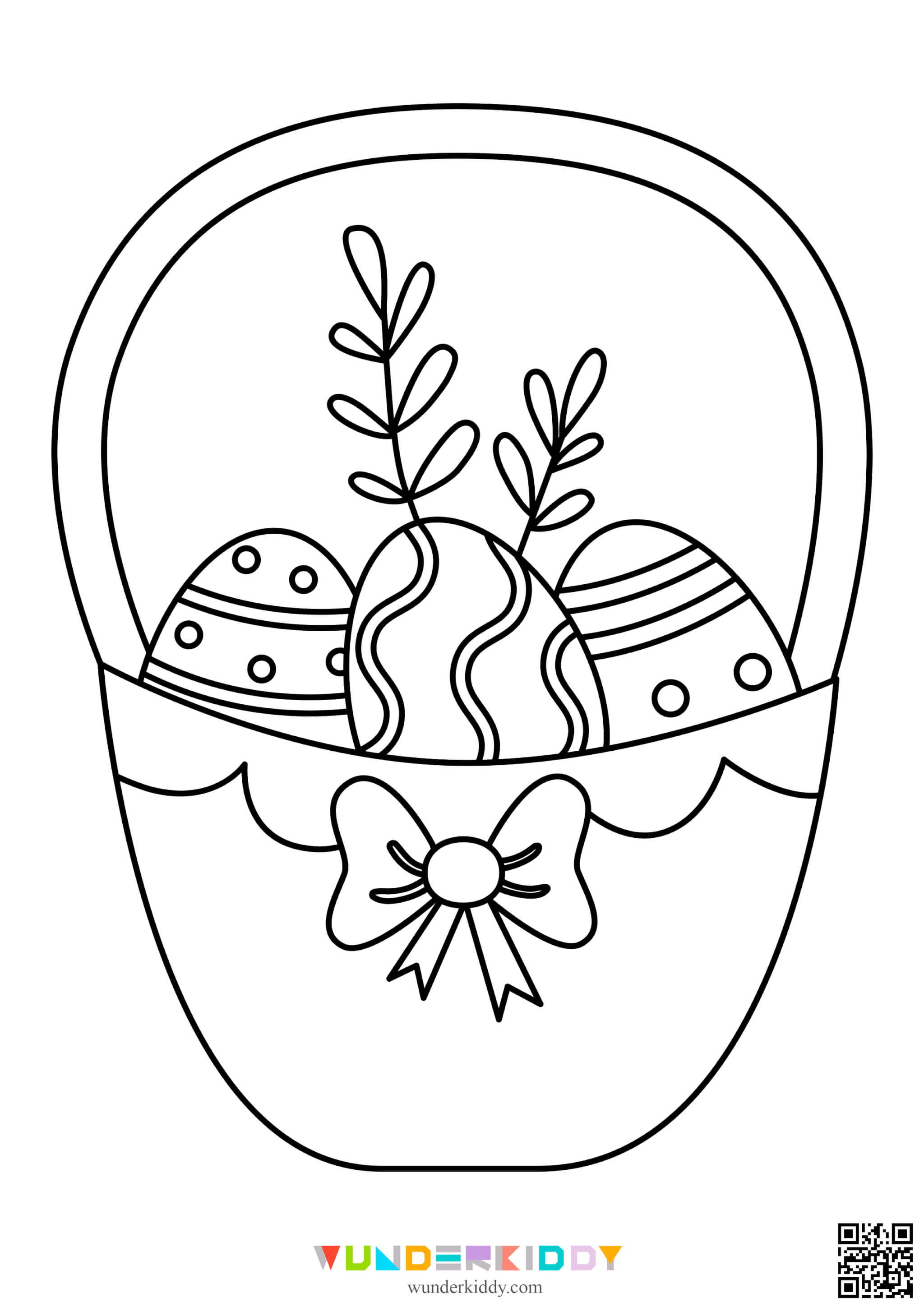 Easter Eggs Coloring Pages - Image 12