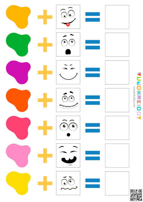 Emotional Shapes Worksheet - Image 2