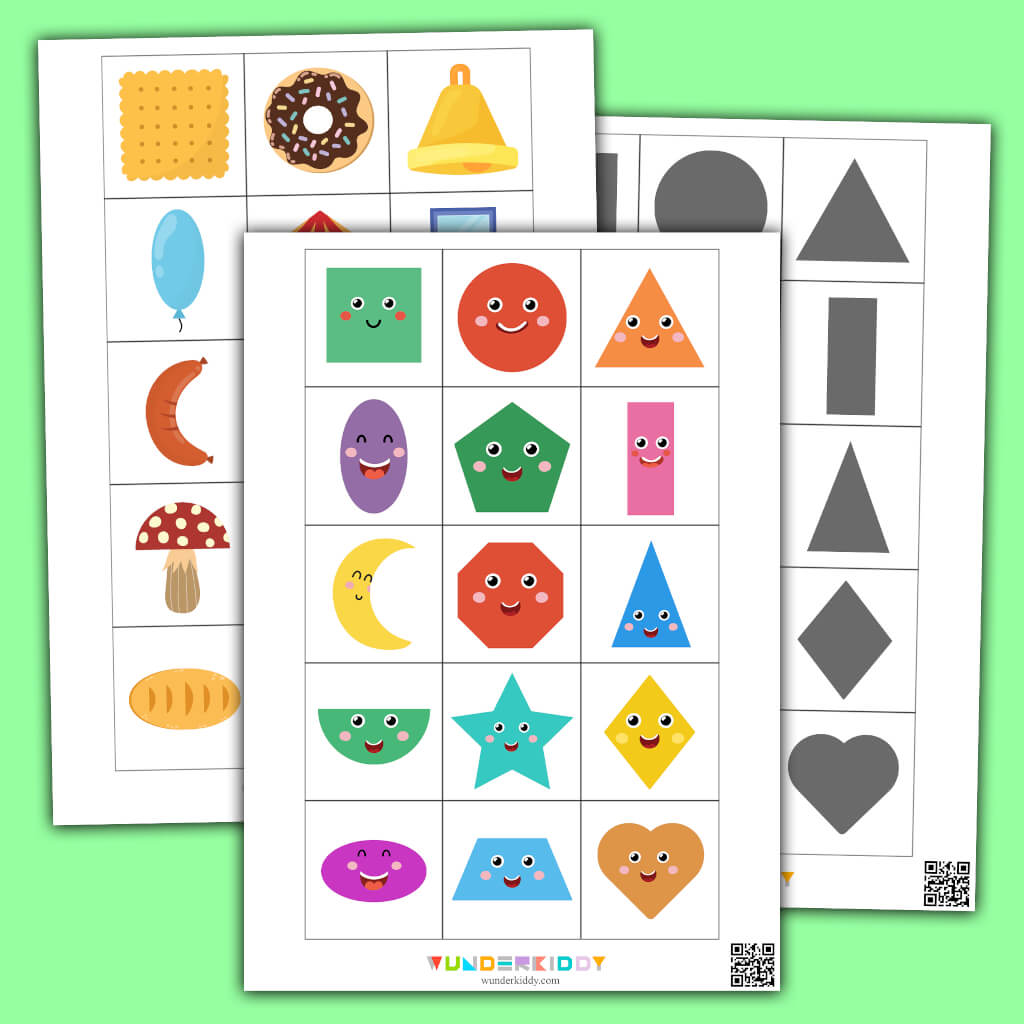Jeu D association De Formes Imprimer Pour Les Tout petits