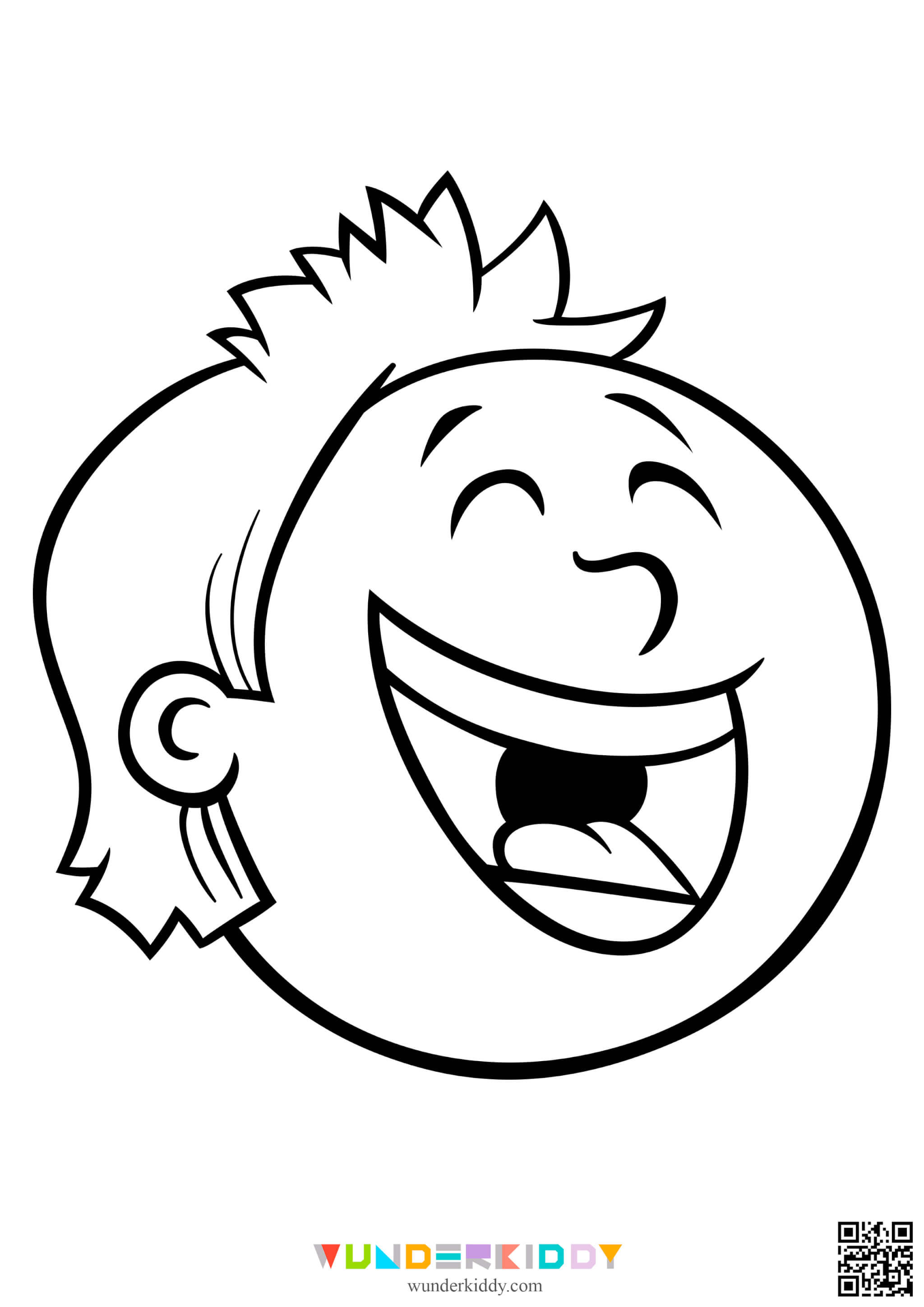 Face Coloring Page - Image 8