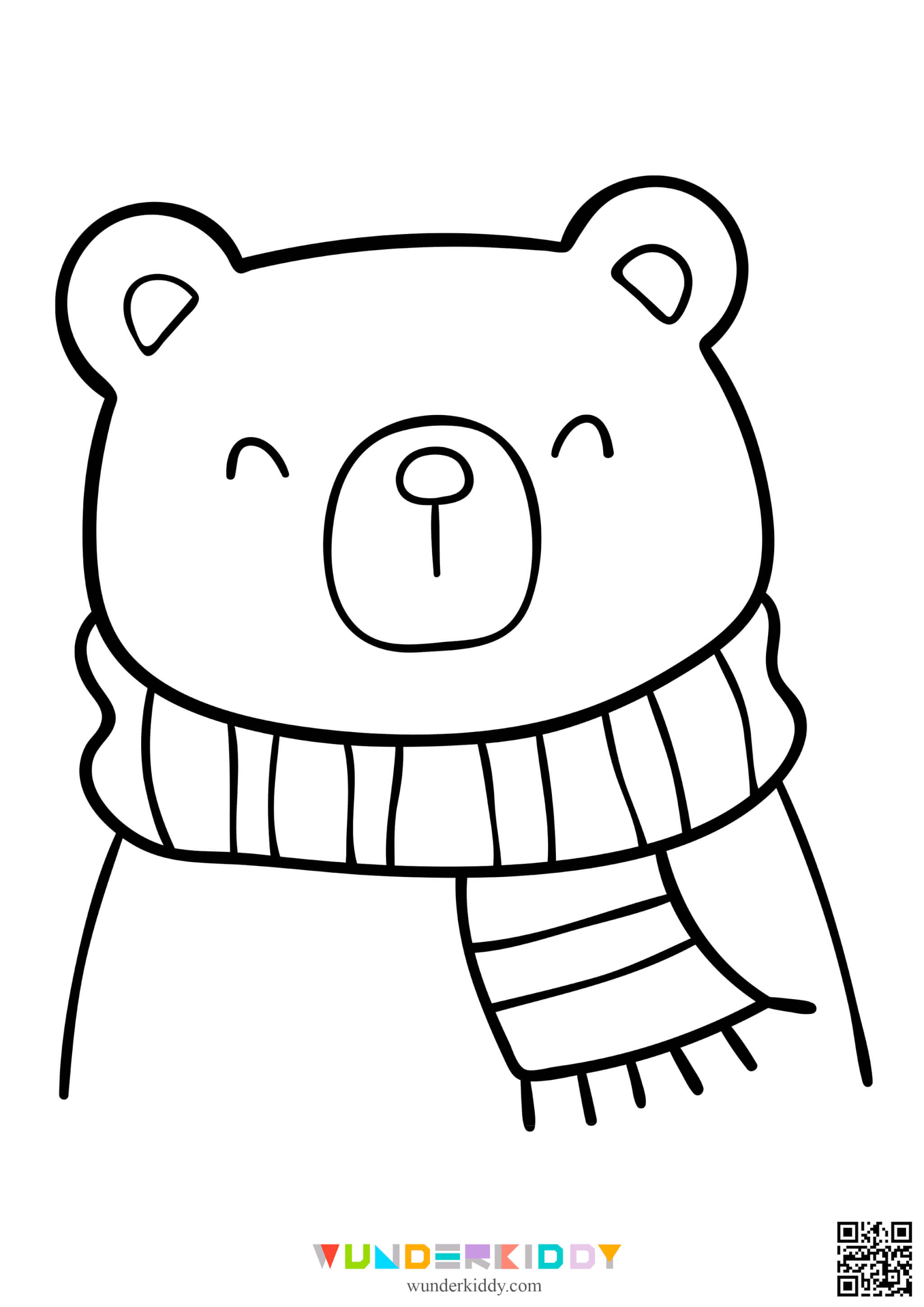 Розмальовка Ведмідь