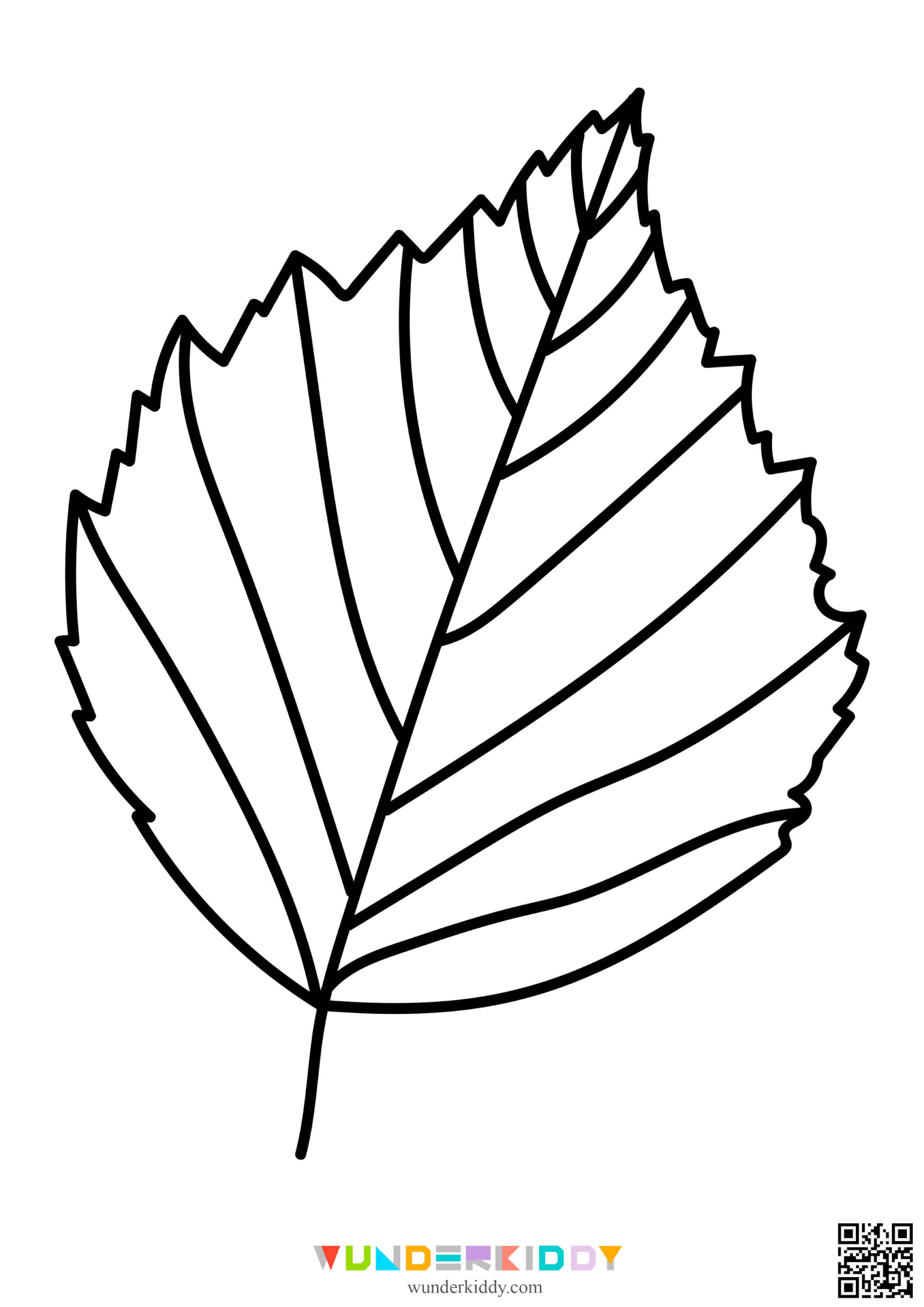 Шаблон «Осіннє листя» для виробів - Зображення 4