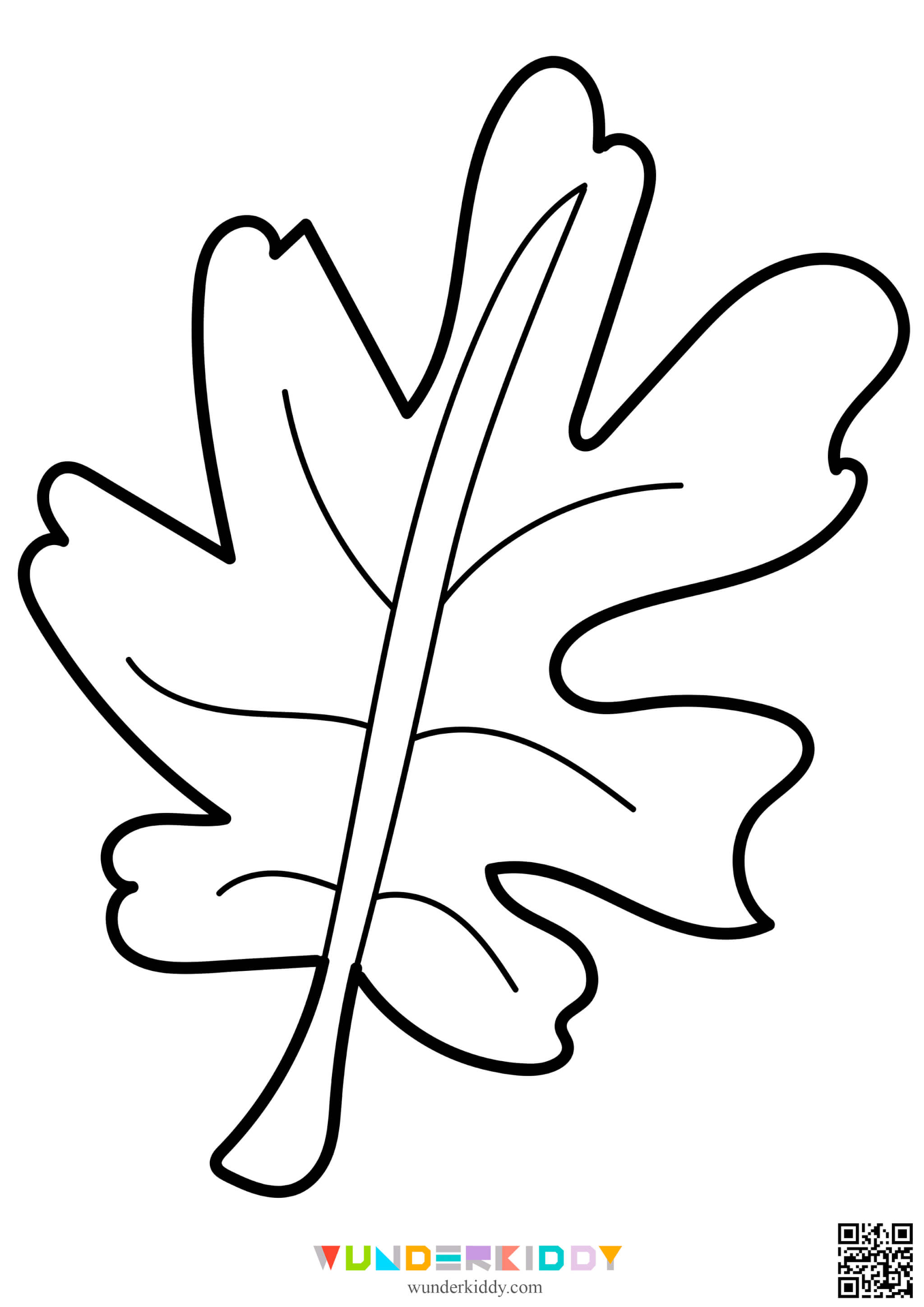 Шаблон «Осіннє листя» для виробів - Зображення 7