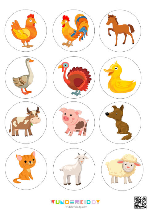 Farm Animals Hidden Game for Kids - Image 4