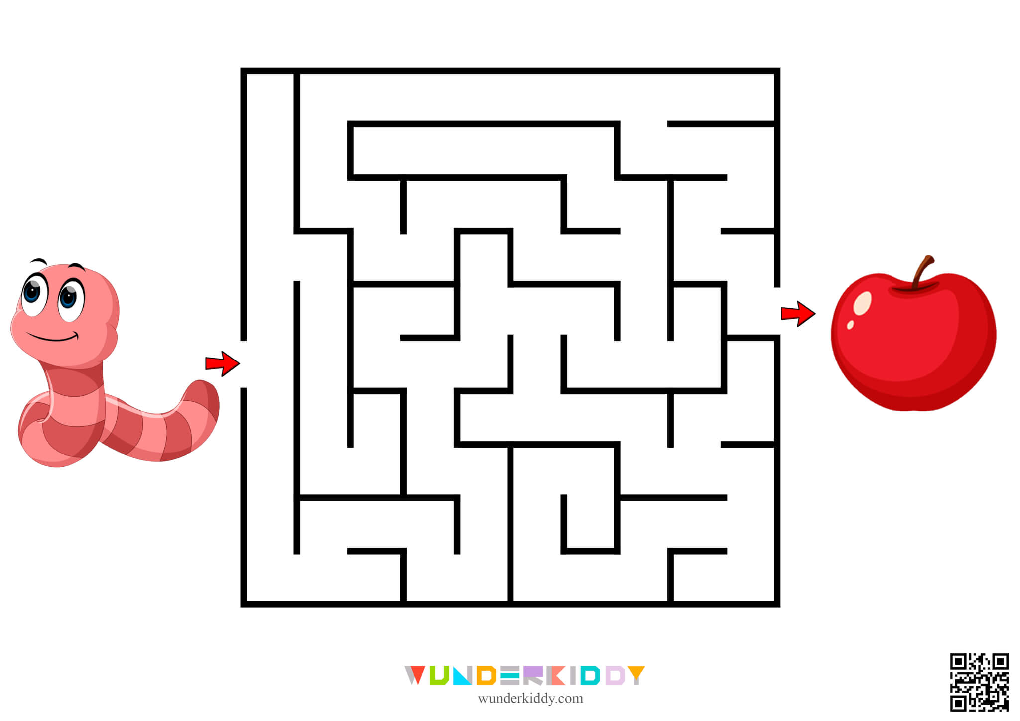 Maze Game for Kids Favorite Food - Image 9