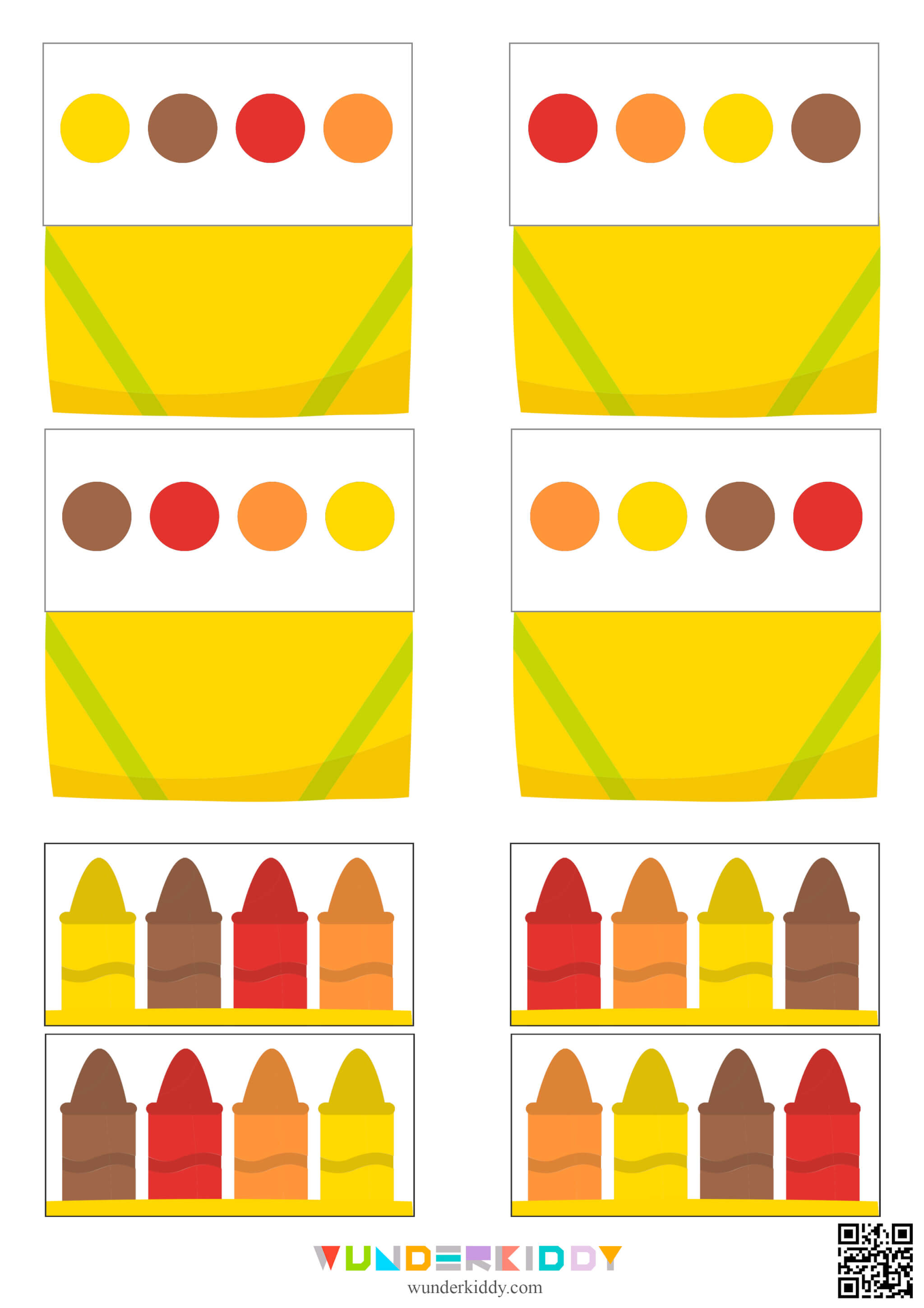 Felt-Tip Pen Color Match Activity - Image 2