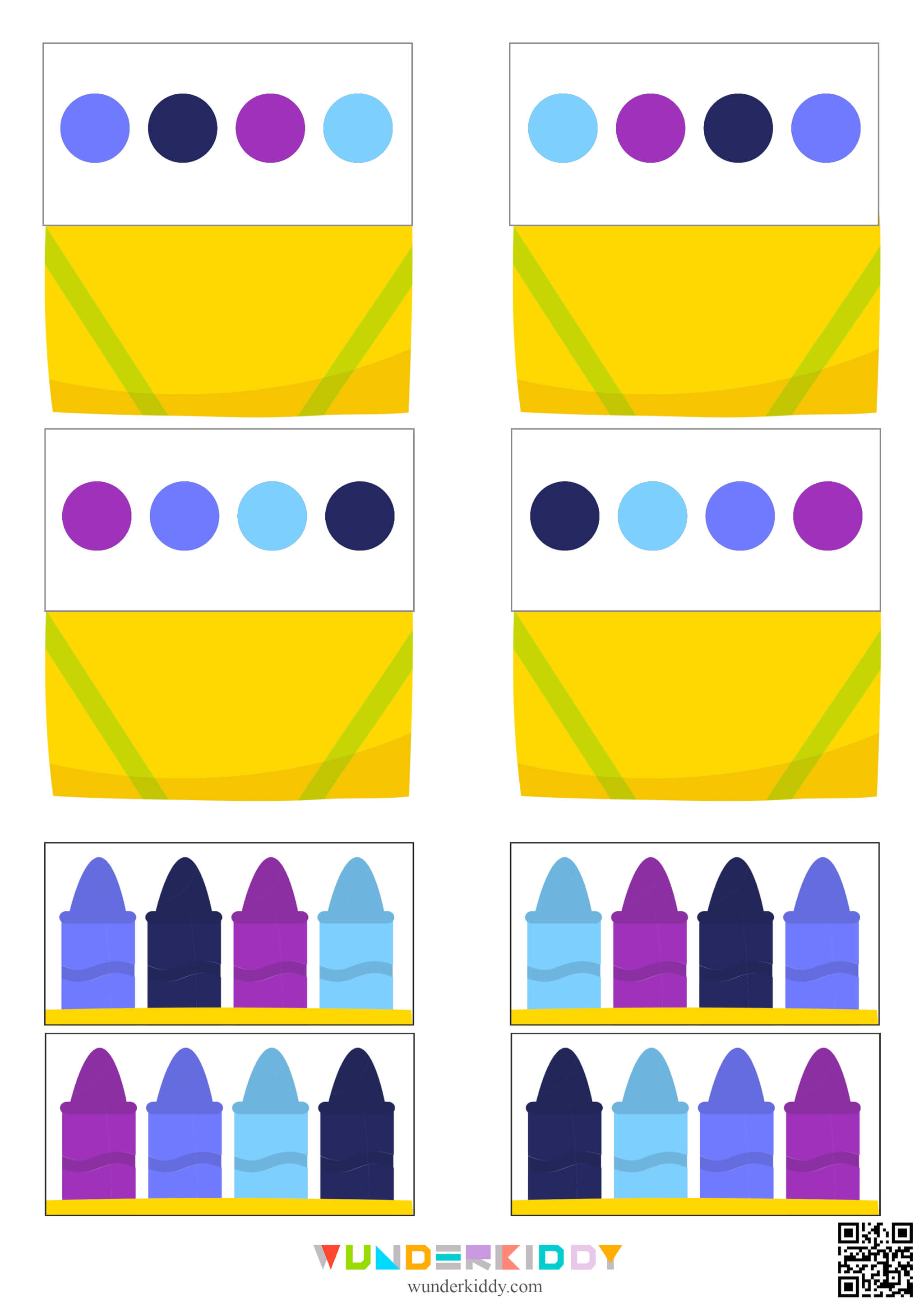 Felt-Tip Pen Color Match Activity - Image 5