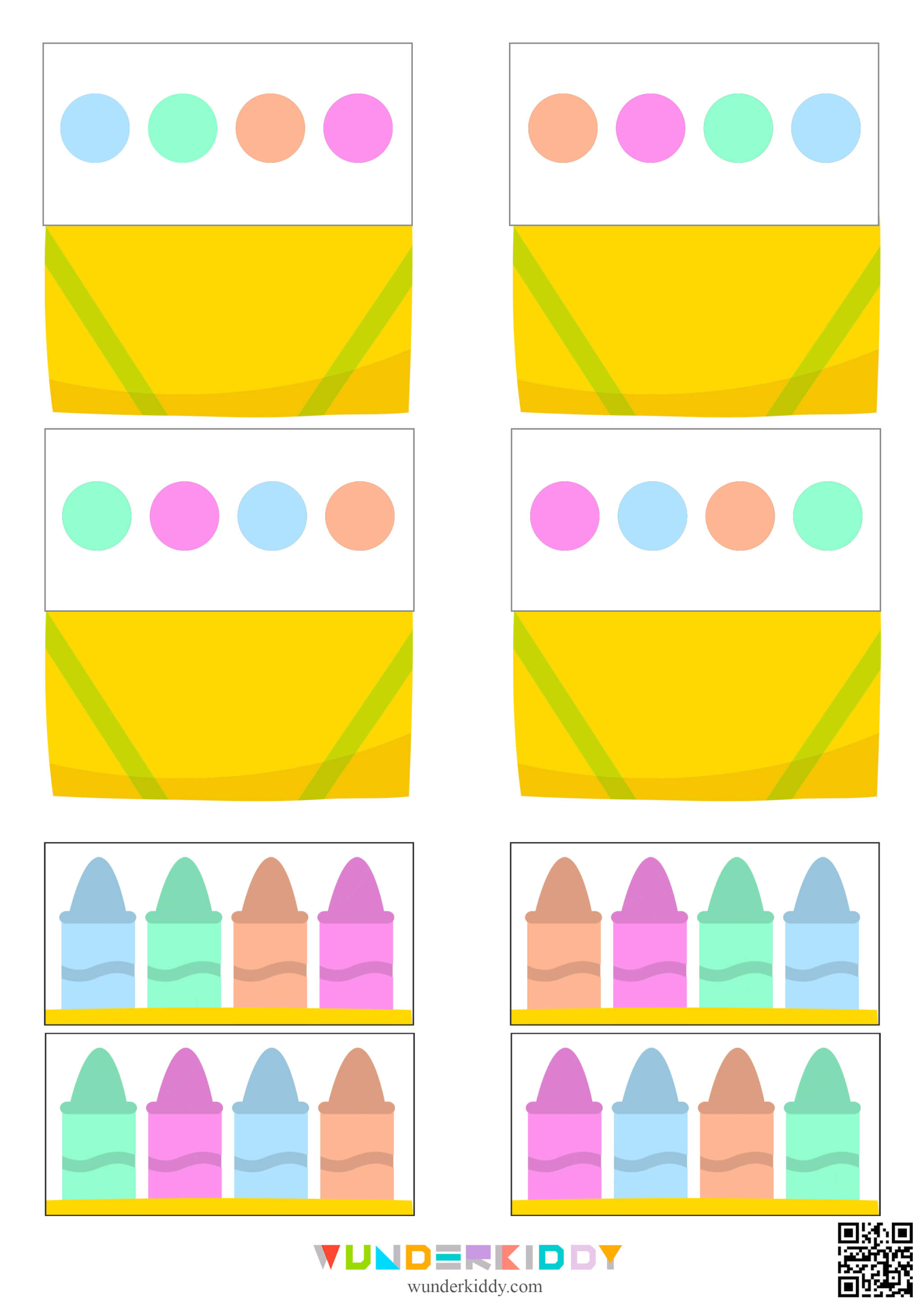 Felt-Tip Pen Color Match Activity - Image 6