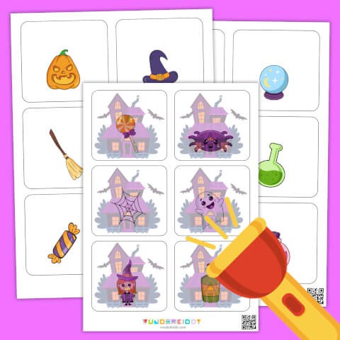 Activité à lampe de poche d'Halloween - Image 2