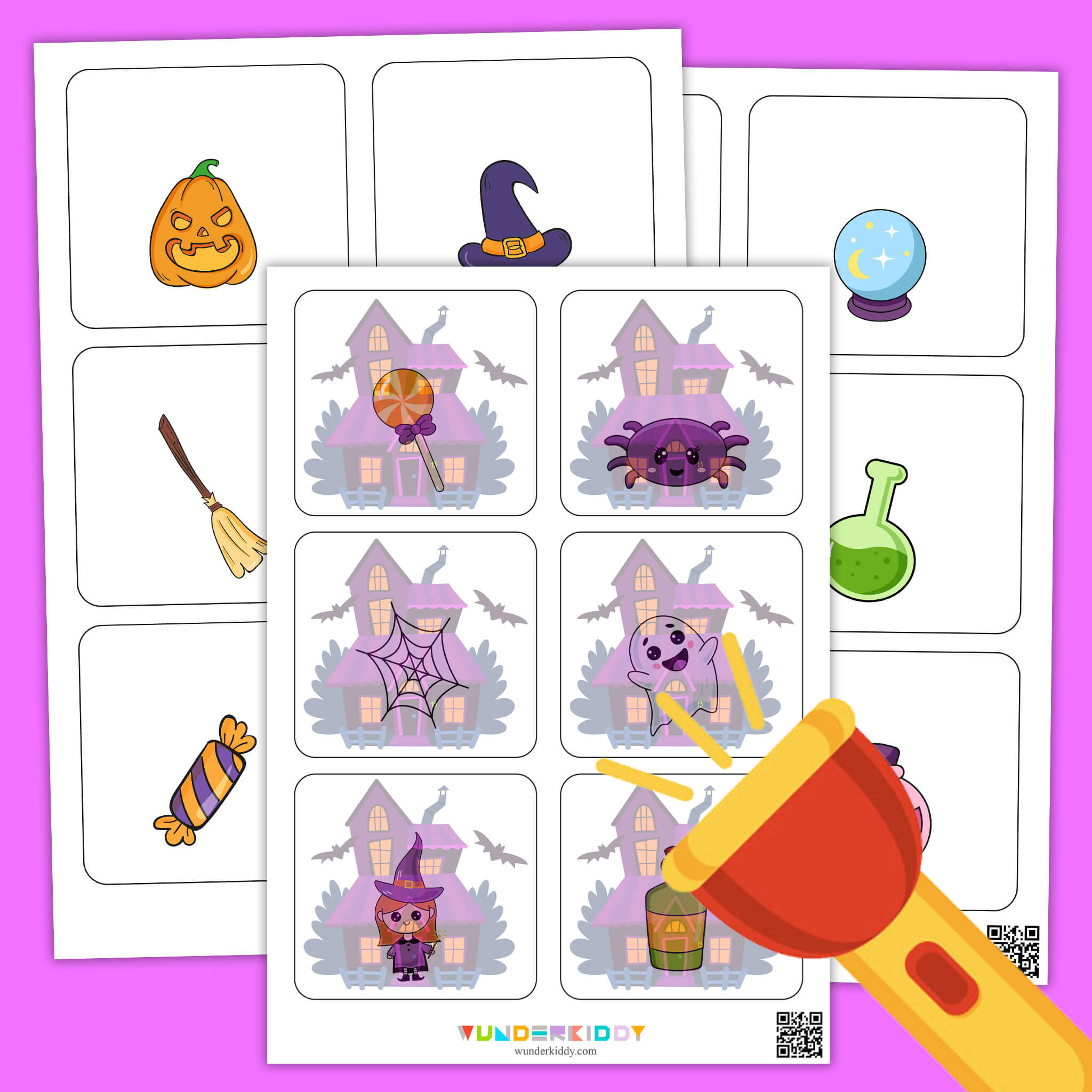 Halloween Flashlight Activity