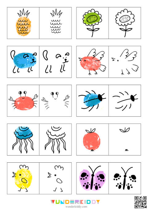 Шаблони для малювання пальчиками - Зображення 3