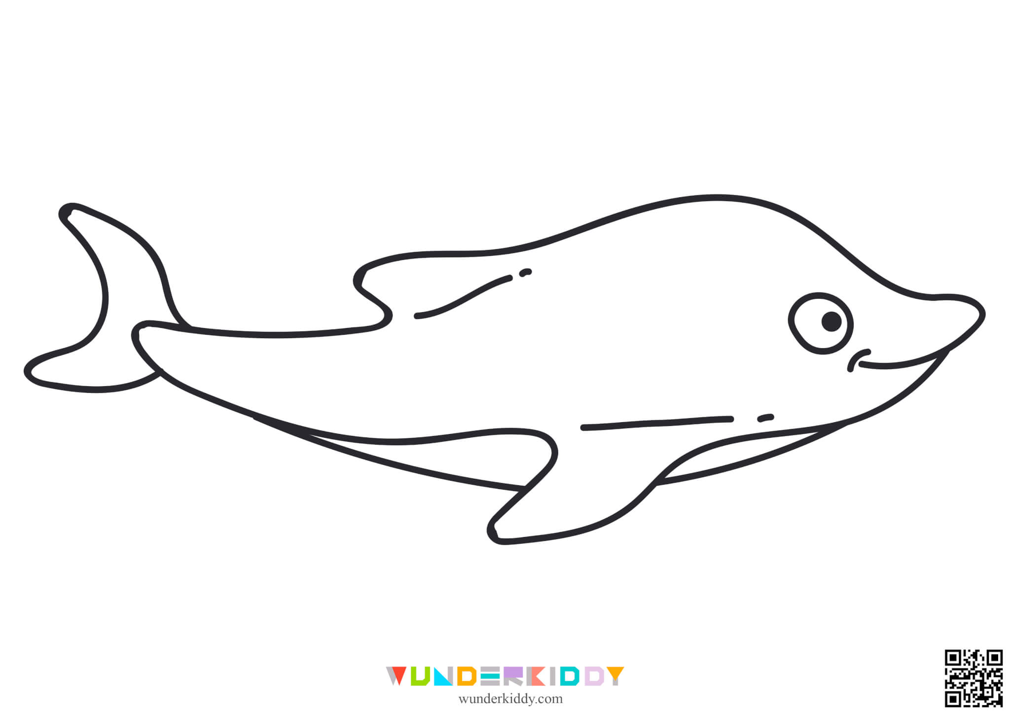 Розмальовки Риби для дітей - Зображення 16