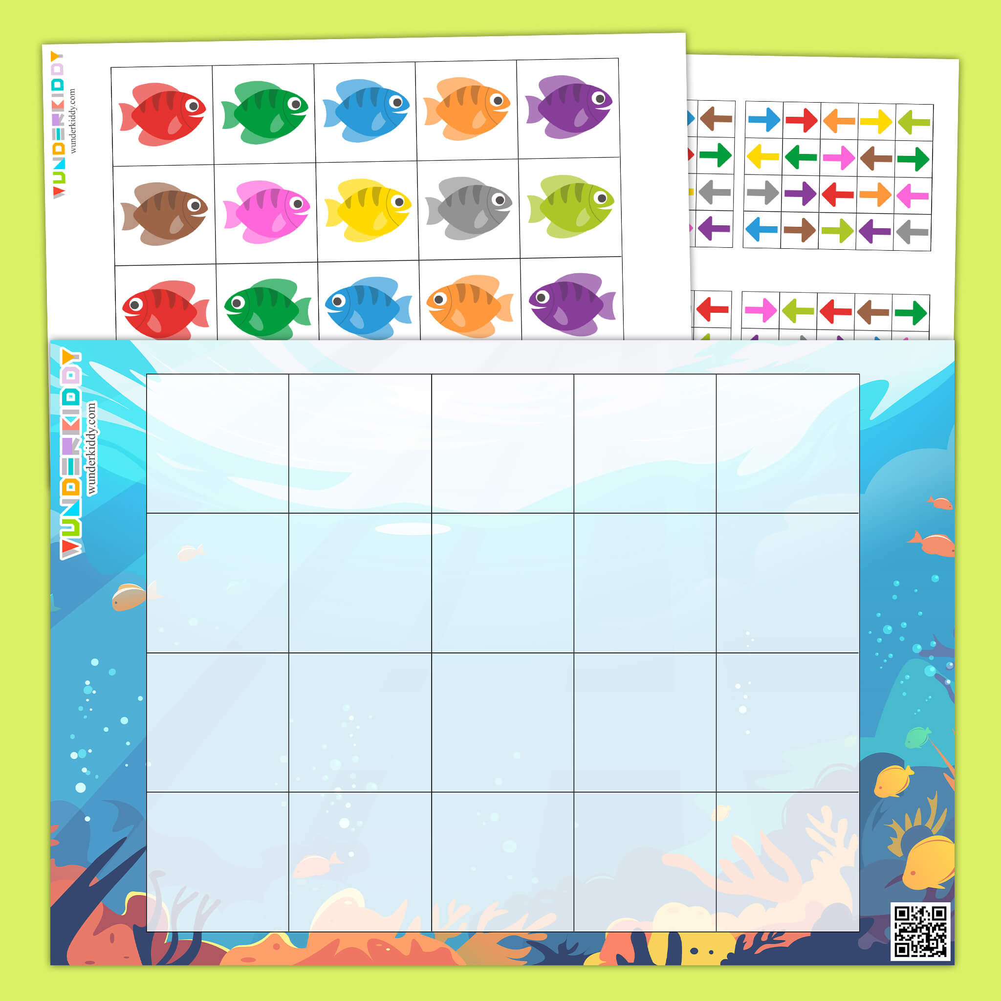 Summer Worksheet: Where is the Fish Swimming?
