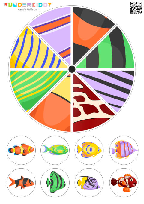 Fish Matching Pattern Activity - Image 2