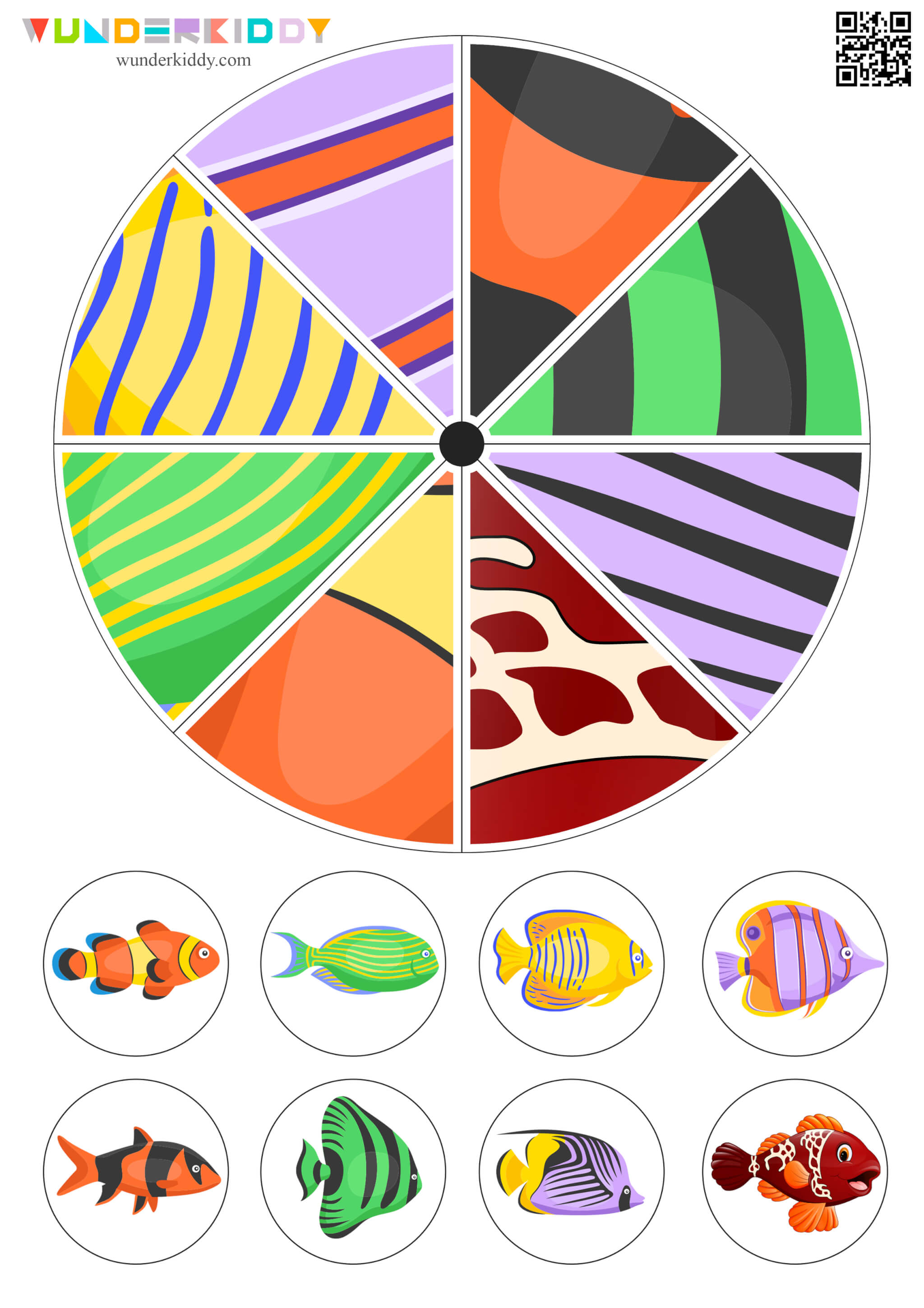 Fish Matching Pattern Activity - Image 2