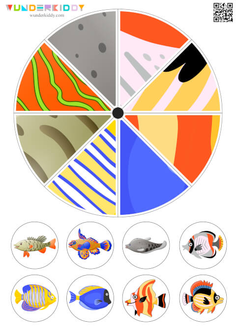 Fish Matching Pattern Activity - Image 5