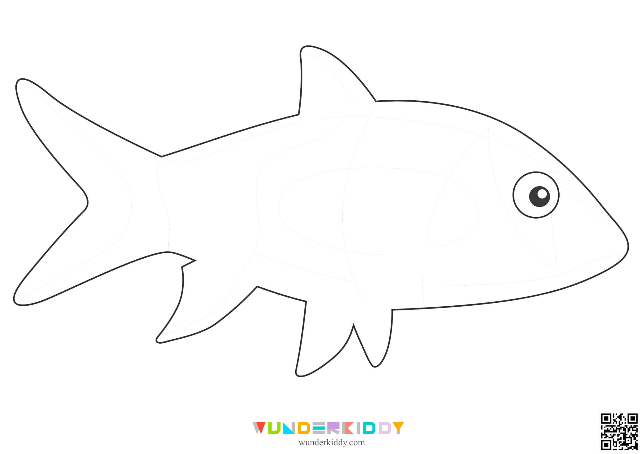 Шаблон «Рыбки» для творчества - Изображение 3