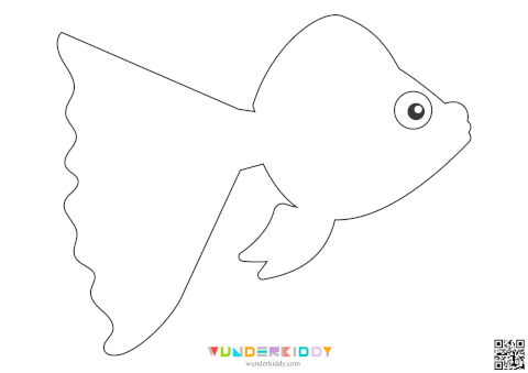 Vorlage «Fische» für kreatives Basteln - Bild 6