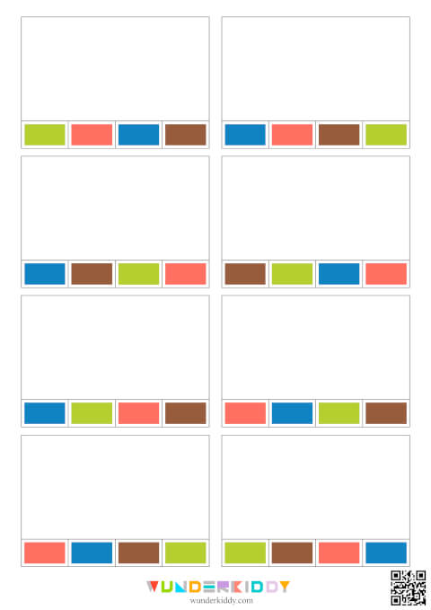 Summer Flip Flop Color Sequence Activity - Image 5