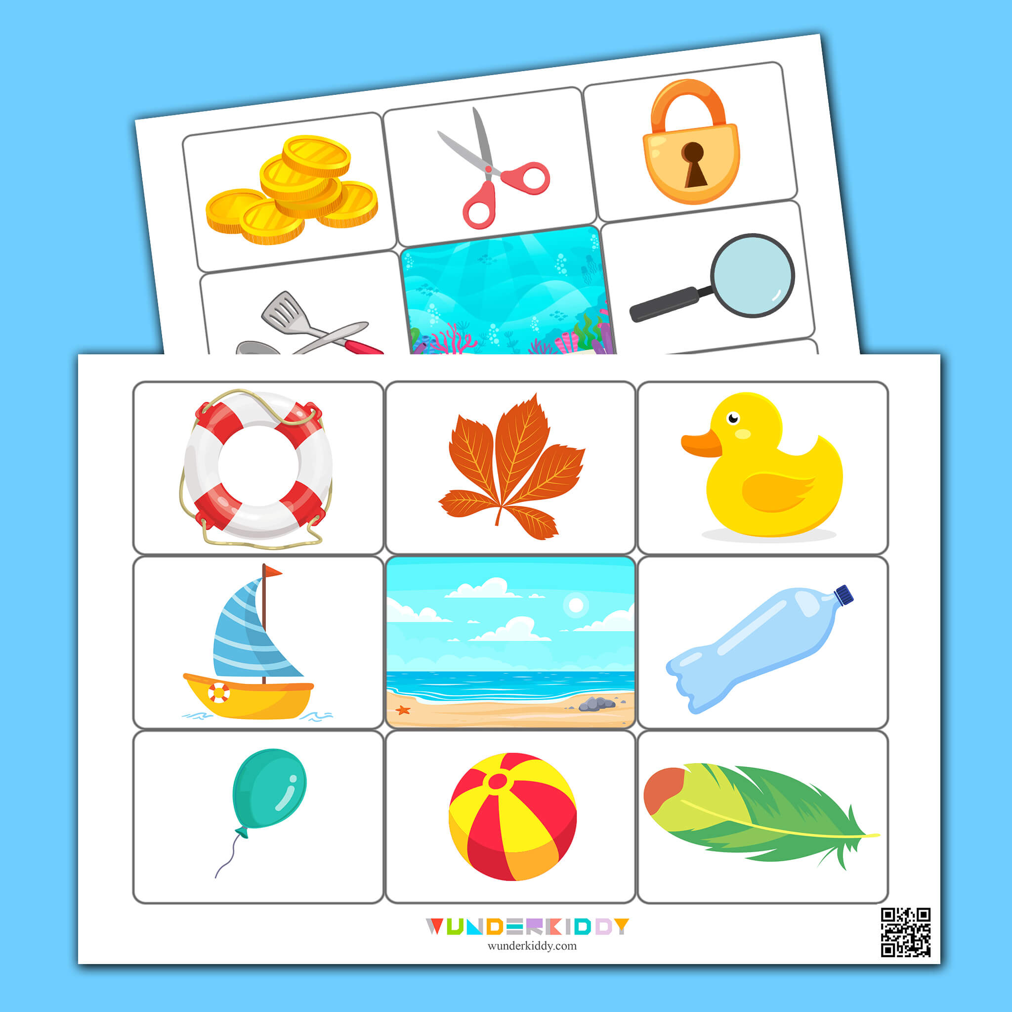 Activity sheet «Floats or sinks»