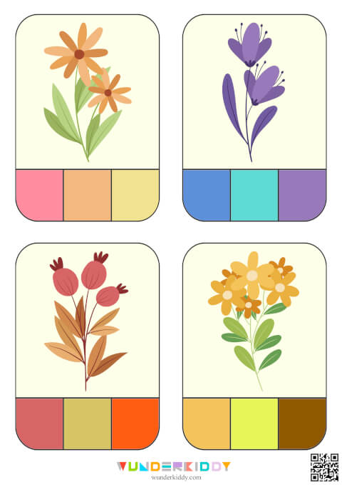 Spring Flower Color Match Game - Image 5