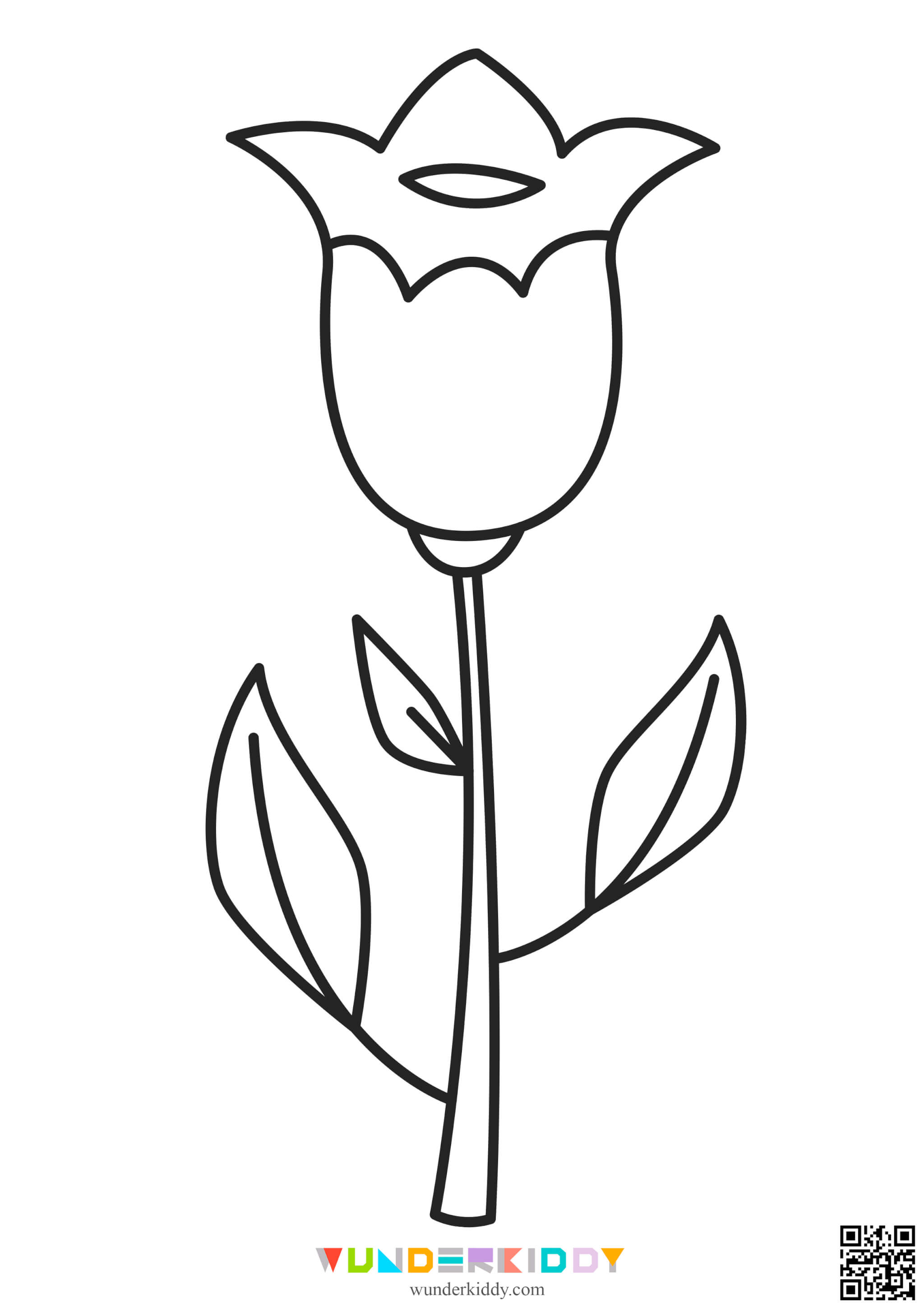 Flower Printable Coloring Pages - Image 10