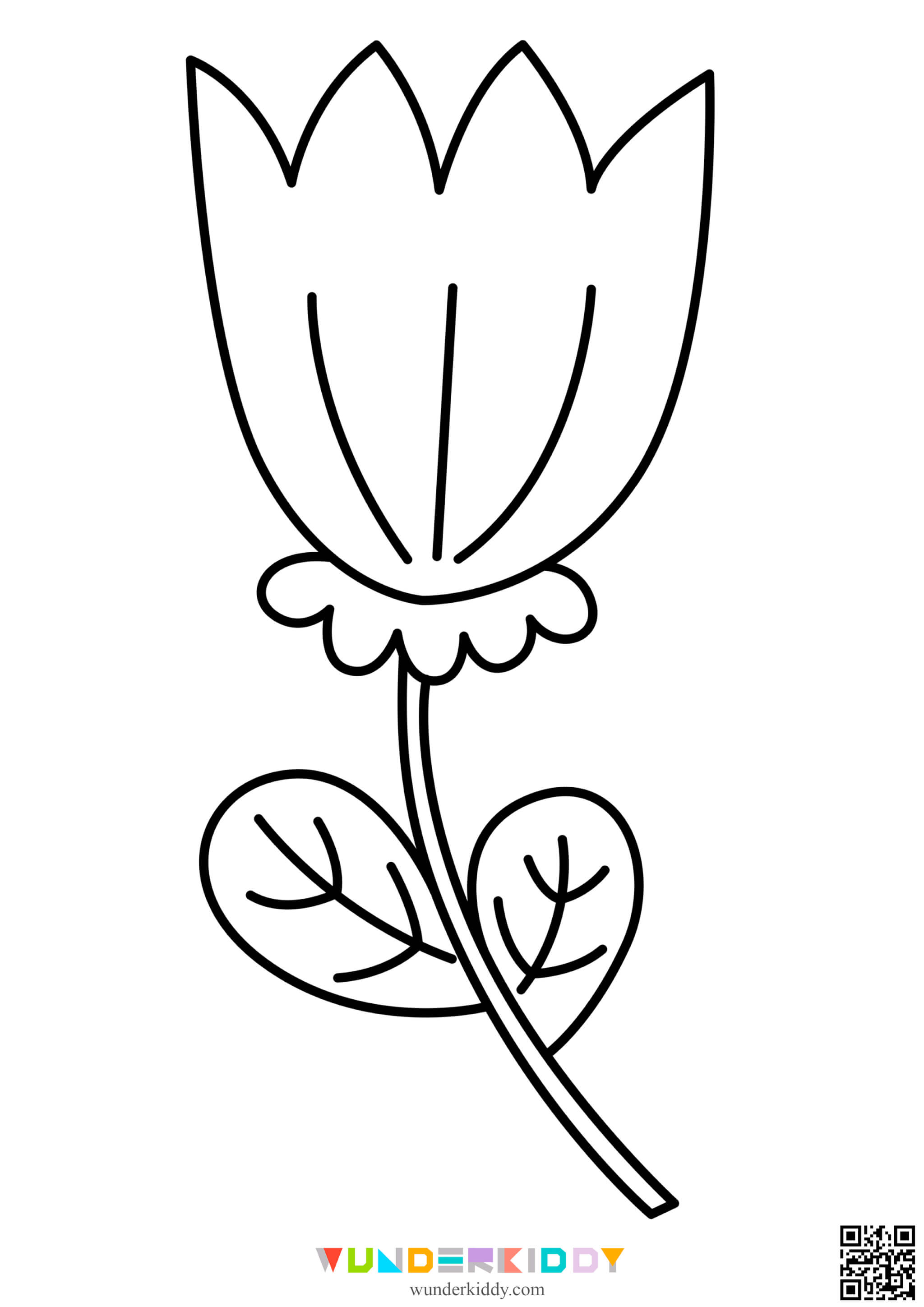 Flower Printable Coloring Pages - Image 12
