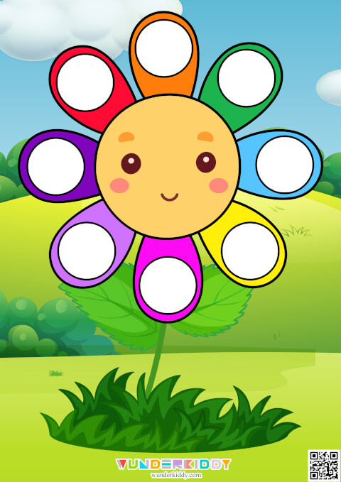 Flower and Ladybug Colour Match Activity - Image 3