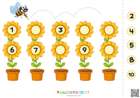 Flower Numbers Activity - Image 4