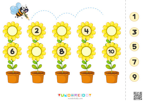 Flower Numbers Activity - Image 5