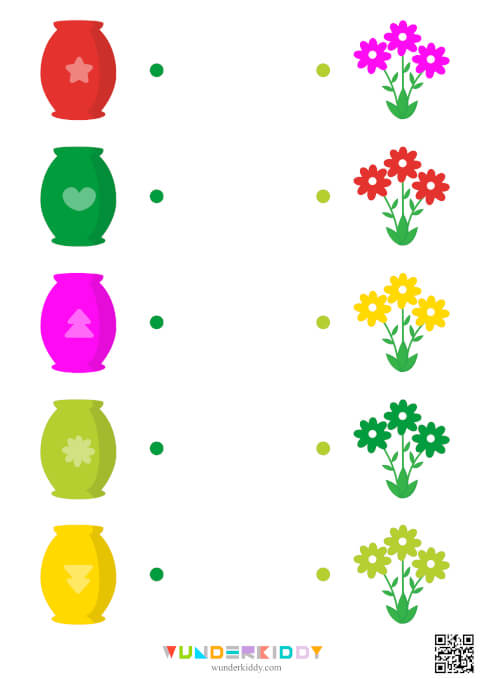 Flower Pot Worksheets - Image 2