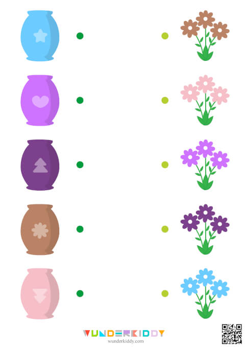 Flower Pot Worksheets - Image 3