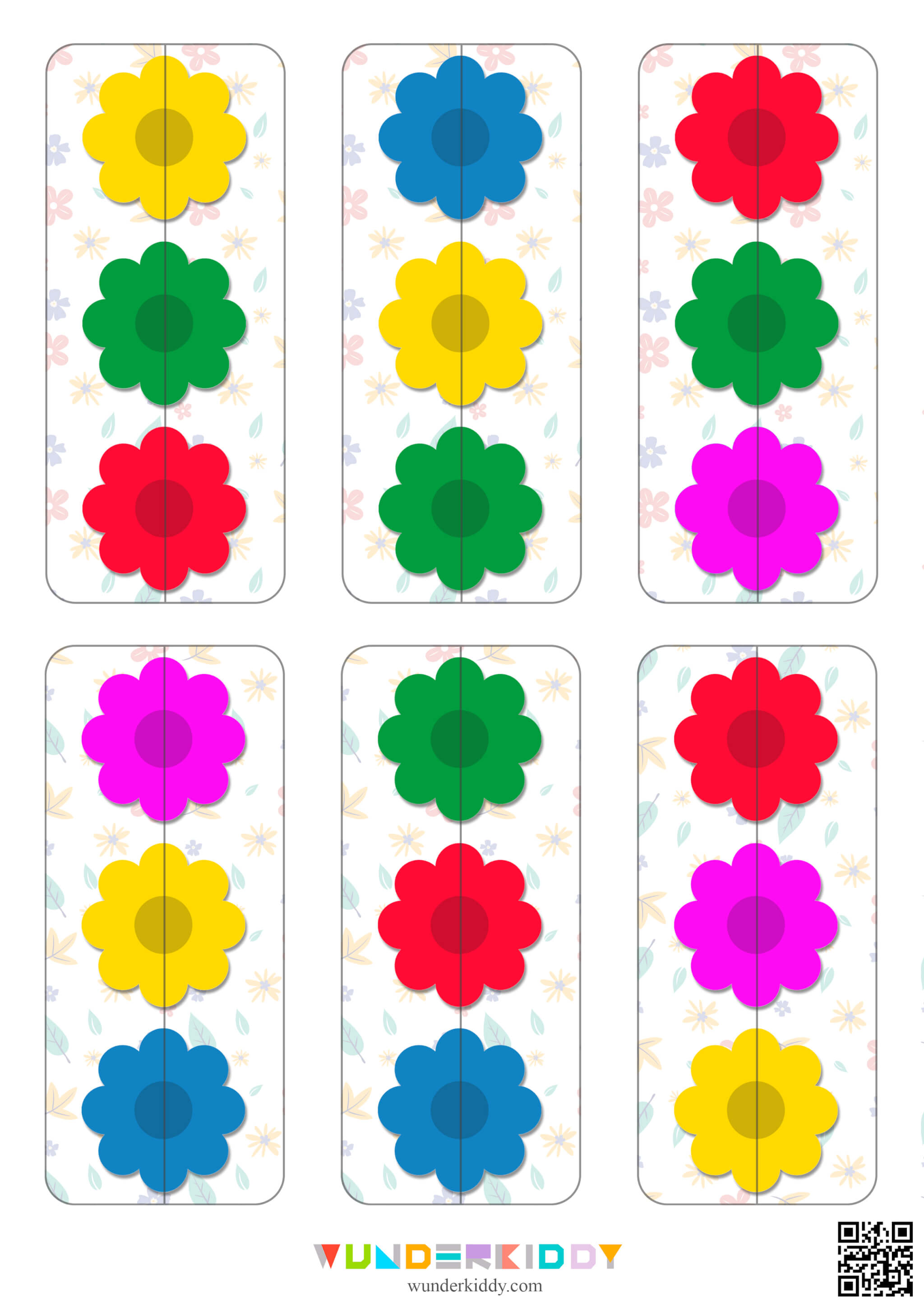 Flower Matching Card Game - Image 2
