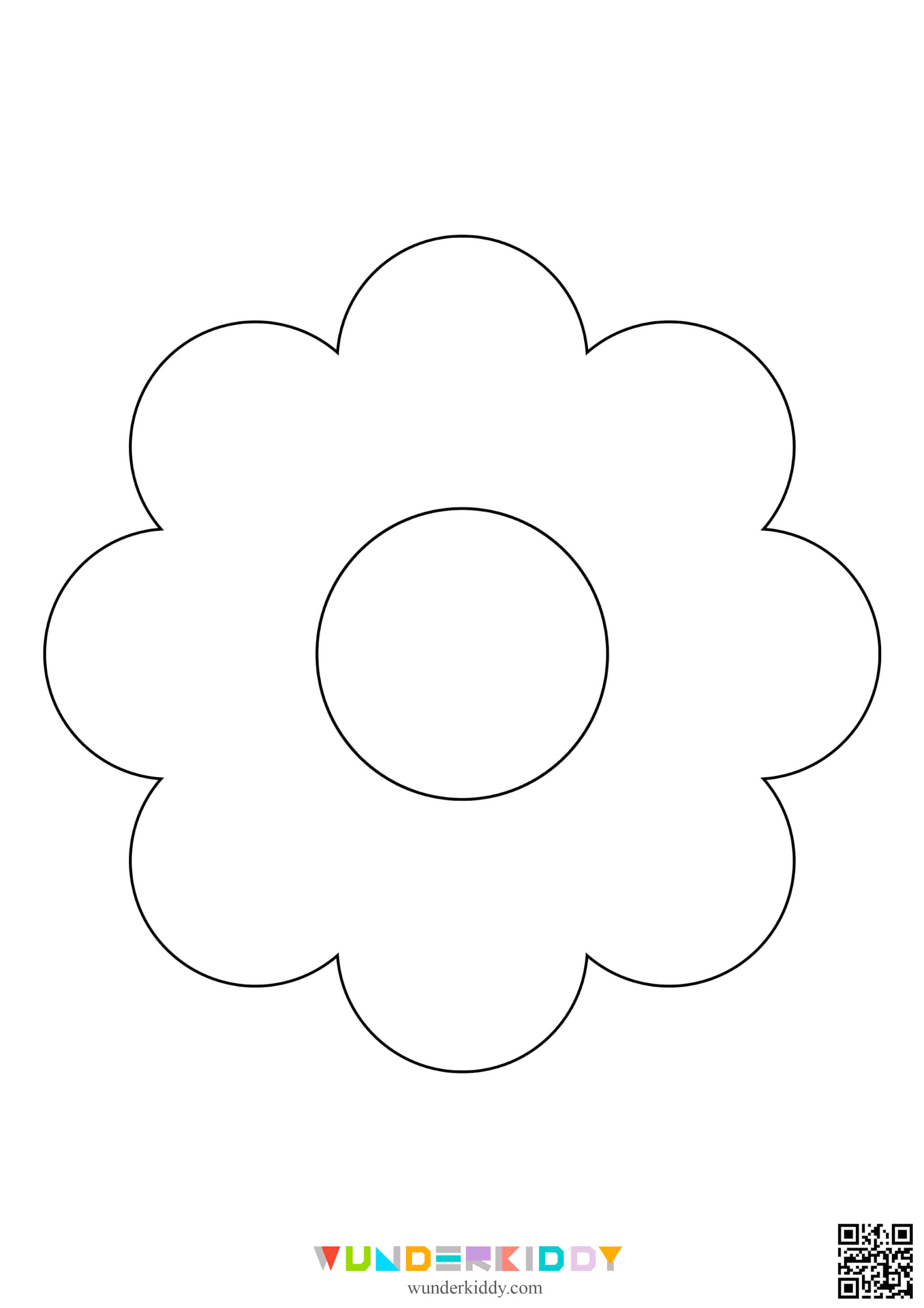 Шаблони квітів для вирізання та аплікацій - Зображення 2