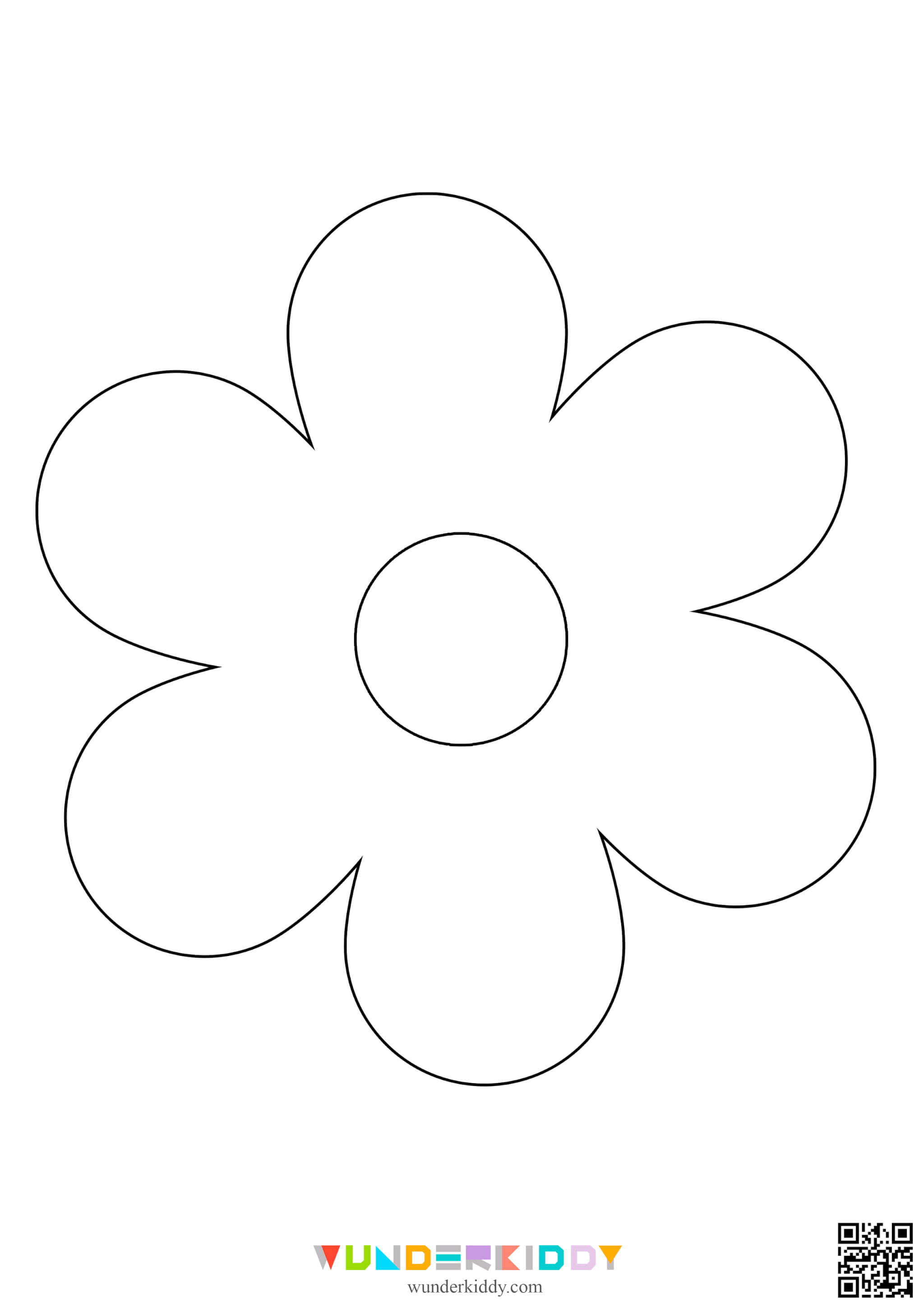 Шаблони квітів для вирізання та аплікацій - Зображення 4