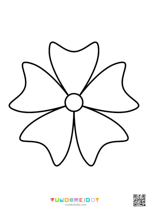 Flowers Coloring Pages for Kids - Image 2