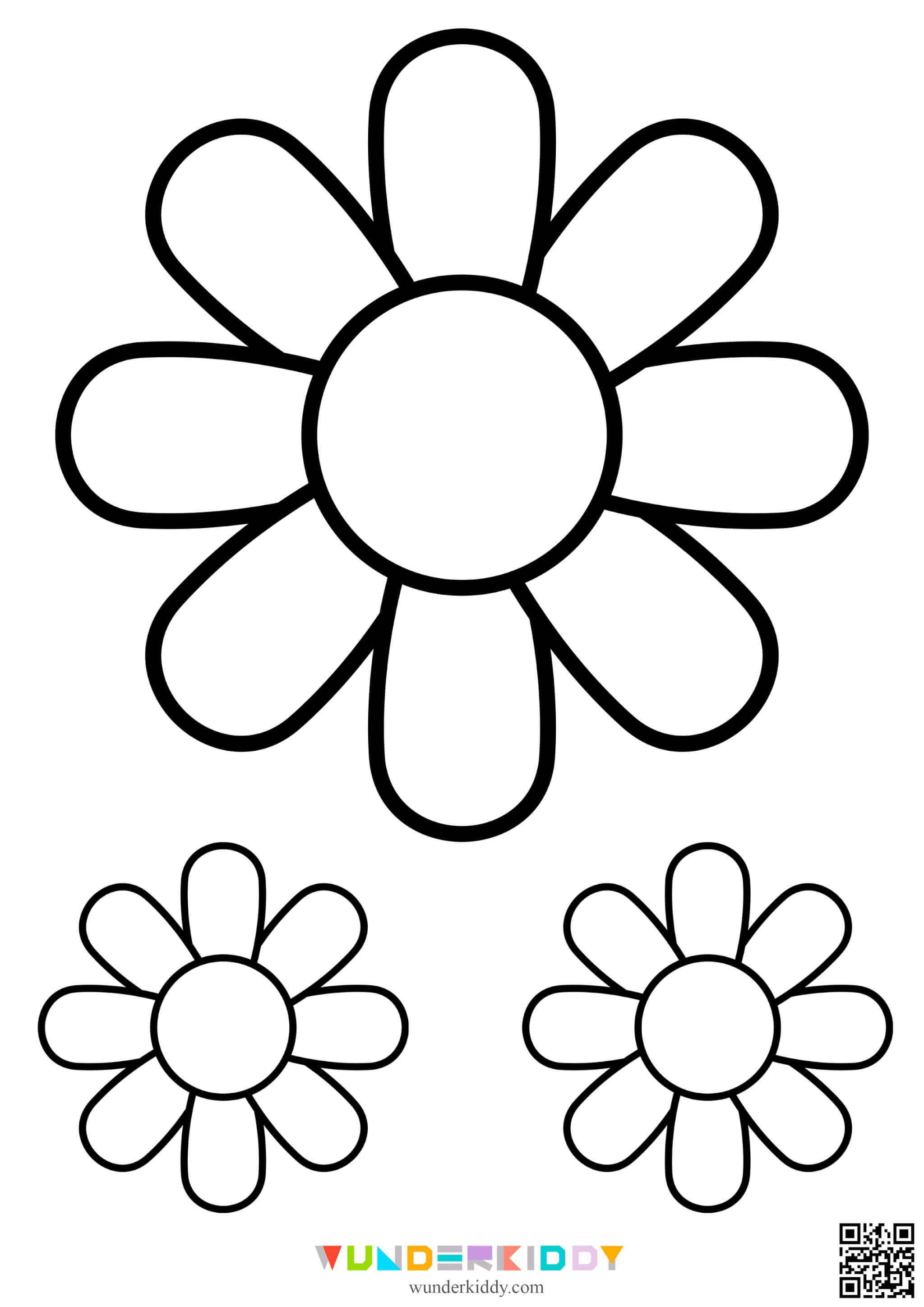 Шаблони «Квіти» для вирізання - Зображення 10