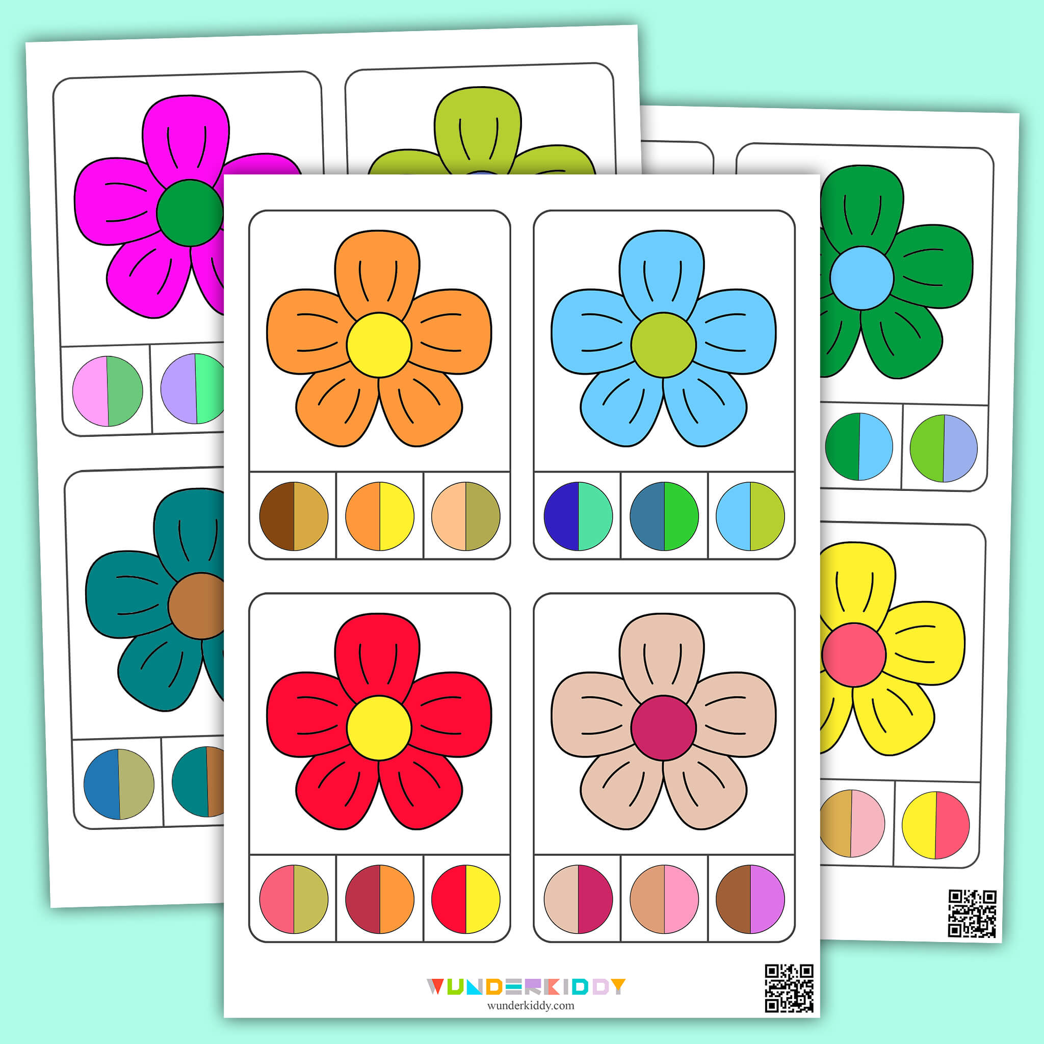 Flower Matching Game