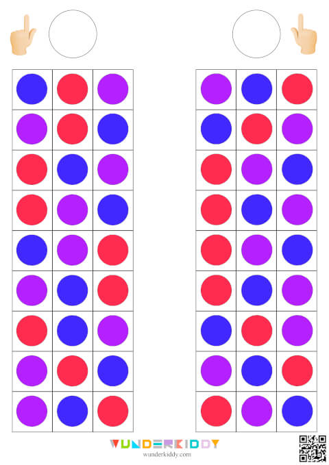 Printable Forefinger Interhemispheric Interaction Brain Activity