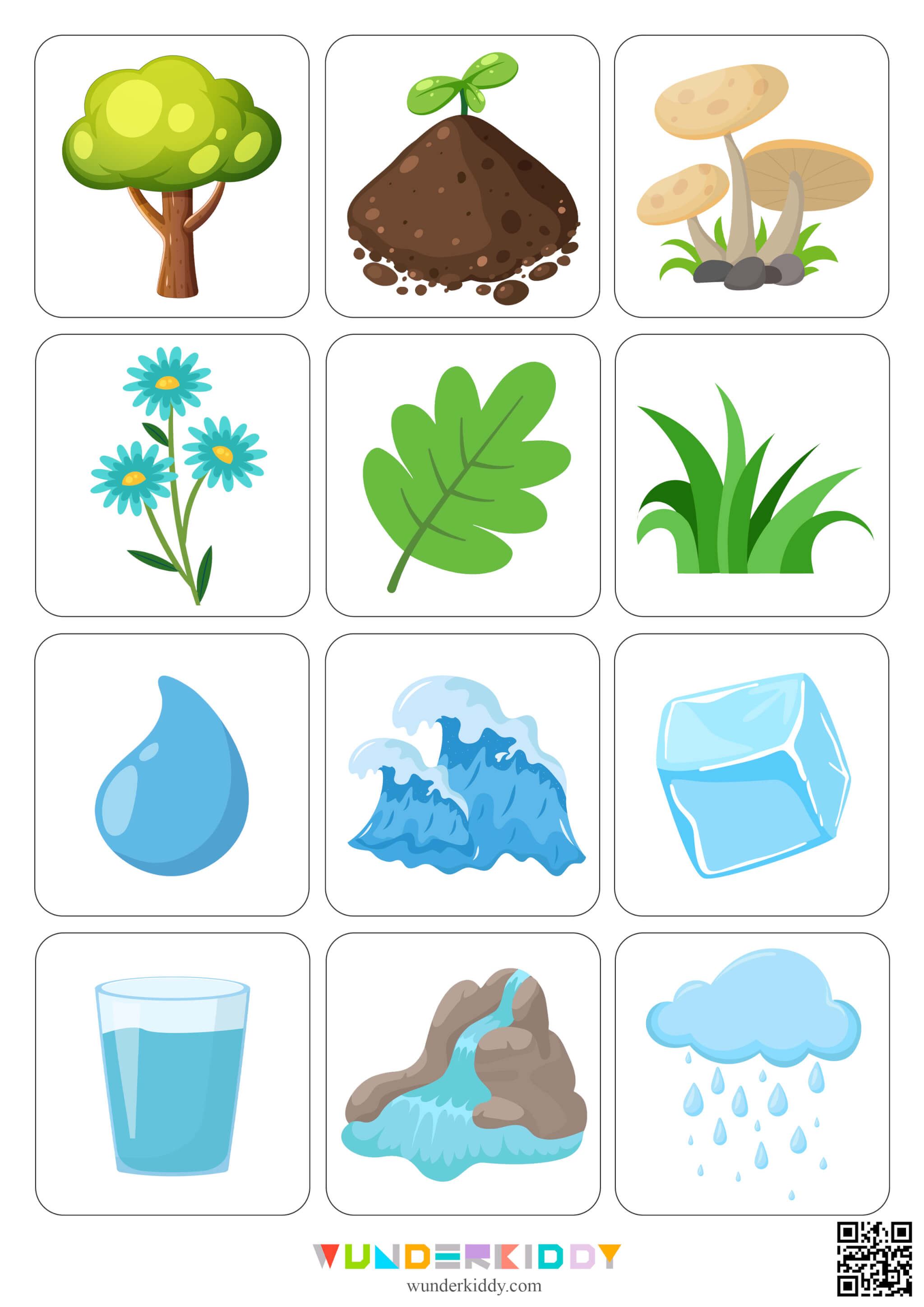 Preschool Science Activity: Sort the Elements of Nature - Image 4